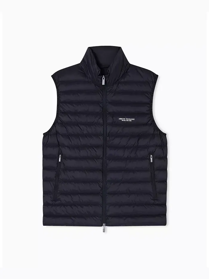Мужская упаковываемая пуховая жилетка Milan NY A|X Armani Exchange — изображение 5 из 5