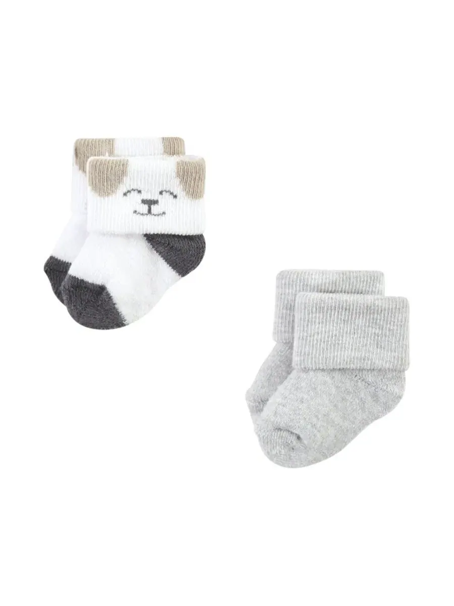 Комплект детских носков Grow with Me 12 пар Hudson Baby, Dog — изображение 2 из 8