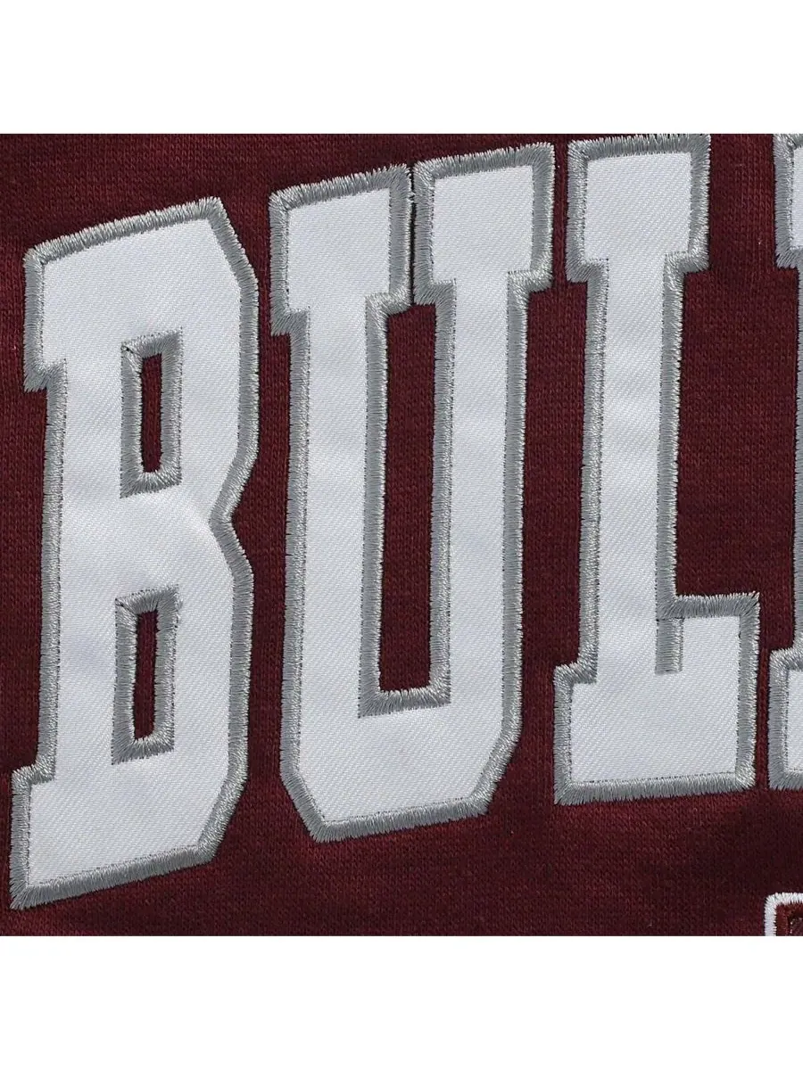 Мужская толстовка с круглым вырезом и логотипом команды Mississippi State Bulldogs Colosseum — изображение 4 из 5, коричневый
