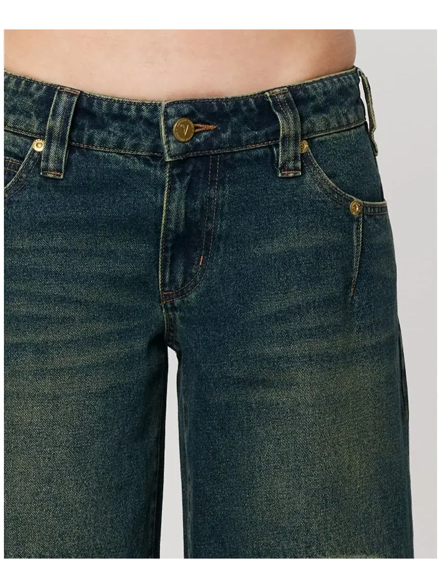 Abrand Женские джинсы Mega Riley Engineered Low-Rise Baggy Jeans — изображение 4 из 5