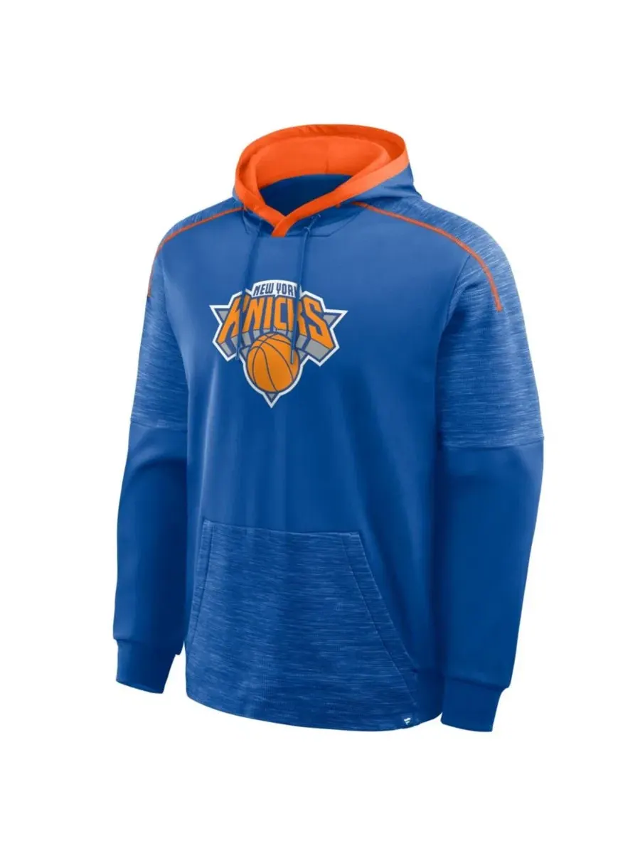 Худи с капюшоном Pick Roll Defender New York Knicks Fanatics — изображение 2 из 3, синий