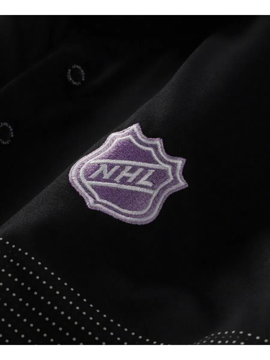 Поло с принтом NHL Hockey Fights Cancer Draft Day Mason LevelWear — изображение 4 из 4, черный