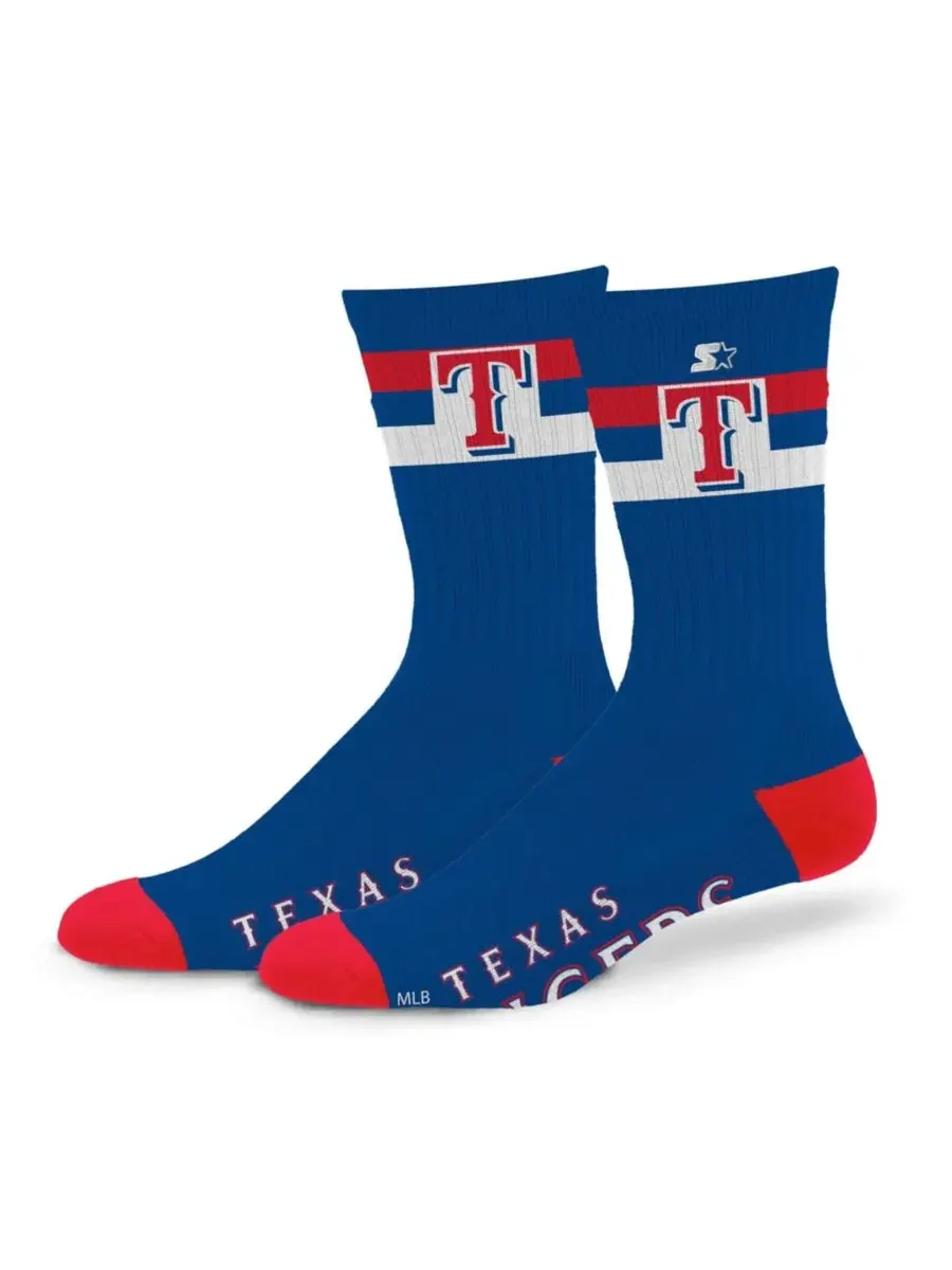 Носки с двумя полосками Texas Rangers Starter