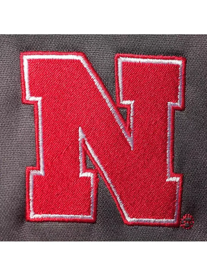 Мужская красная куртка Nebraska Huskers Gameday с молнией на четверть Champion — изображение 5 из 5