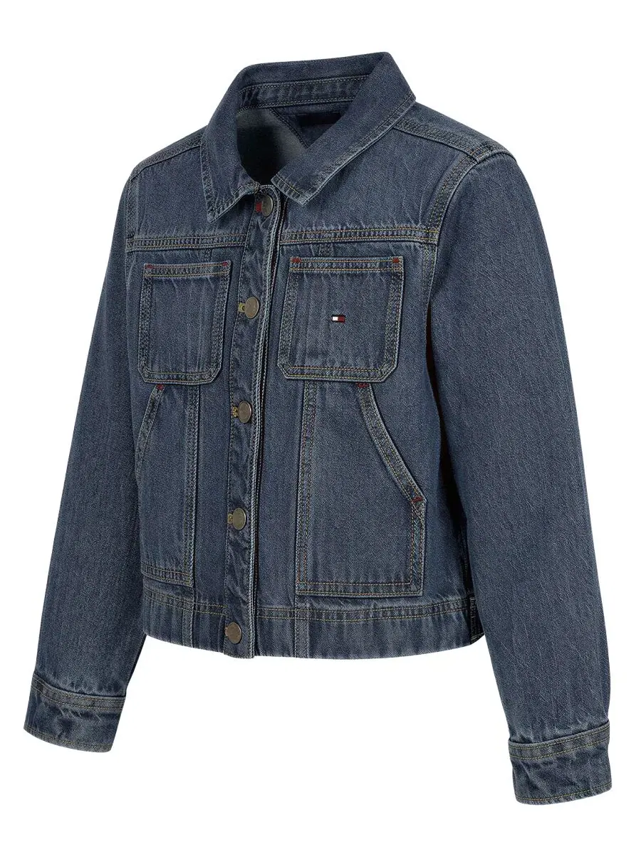 Джинсовая куртка с длинным рукавом Tommy Hilfiger, Deklab Wash — изображение 3 из 5