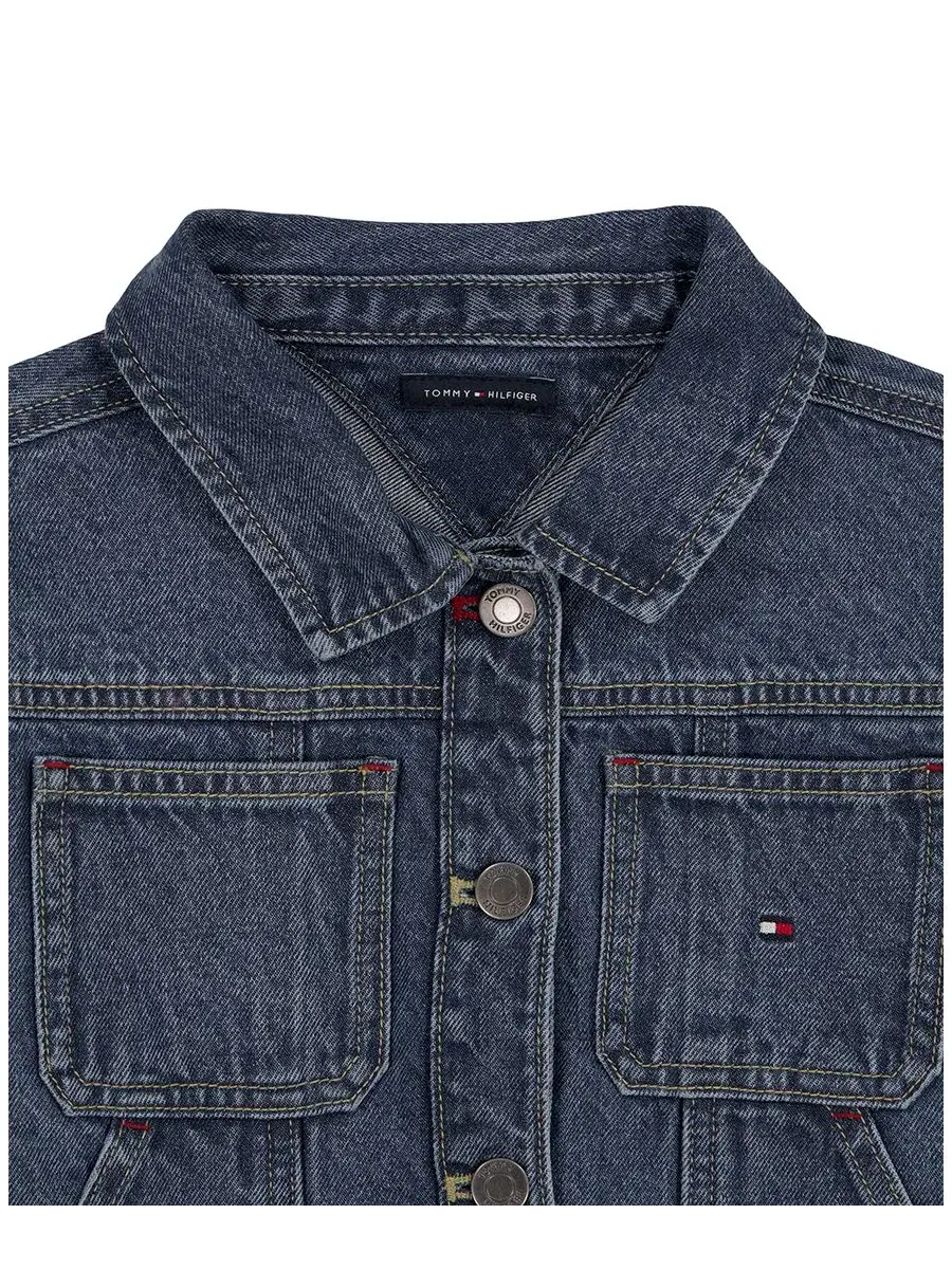 Джинсовая куртка с длинным рукавом Tommy Hilfiger, Deklab Wash — изображение 4 из 5