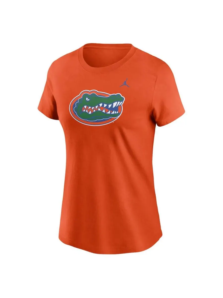 Jordan Женская оранжевая футболка с логотипом Florida Gators Primetime — изображение 3 из 3, оранжевый