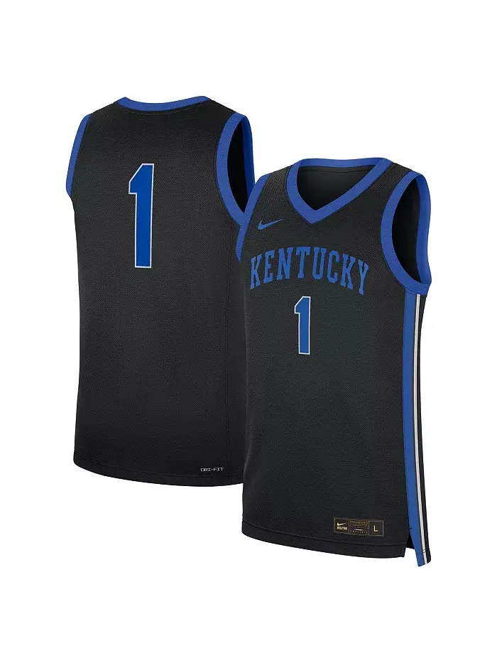 Мужская черная реплика альтернативной футболки Kentucky Wildcats Nike
