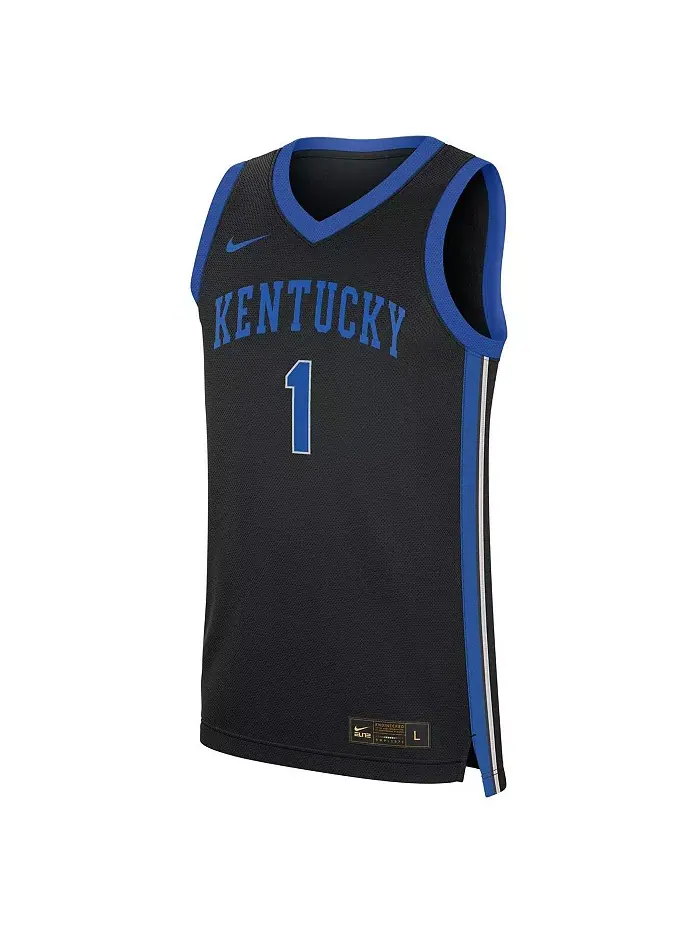 Мужская черная реплика альтернативной футболки Kentucky Wildcats Nike — изображение 2 из 3