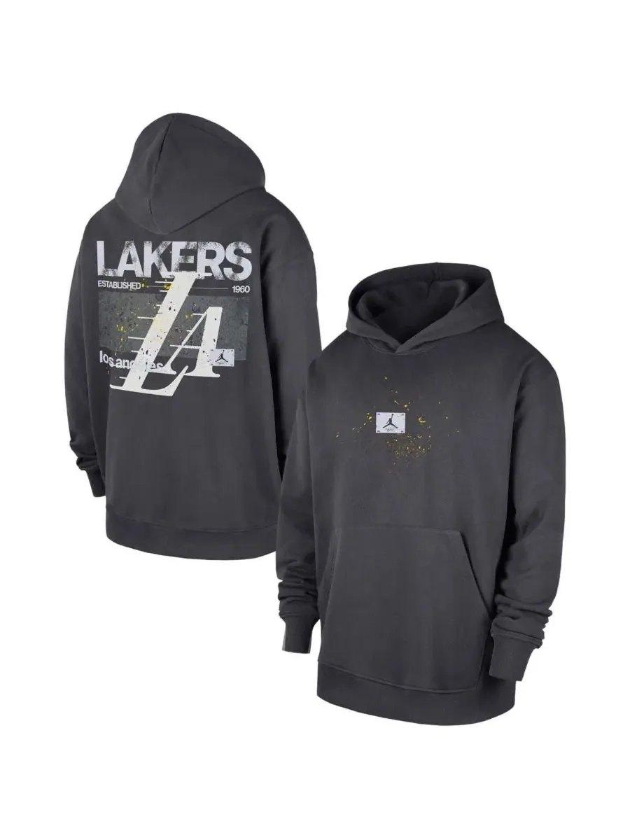 Худи с принтом Los Angeles Lakers Jordan