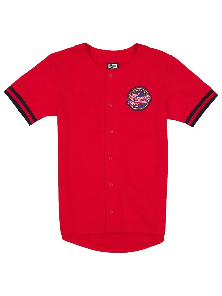 Бейсбольная джерси с принтом, модель Hometown Baseball Jersey New Era — изображение 3 из 3, красный