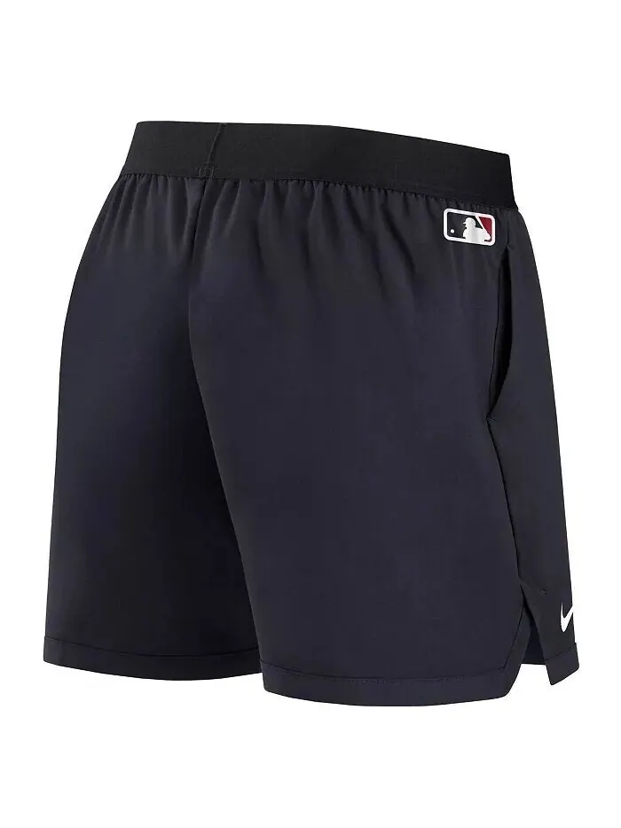 Женские темно-синие шорты Cleveland Guardians Authentic Collection Team Performance Nike — изображение 4 из 4