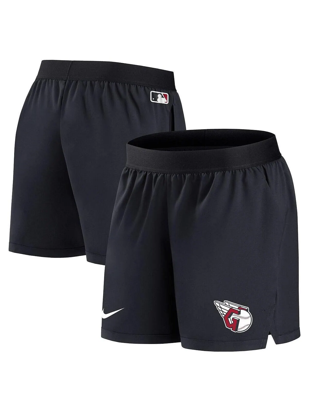 Женские темно-синие шорты Cleveland Guardians Authentic Collection Team Performance Nike — изображение 1 из 4, темно-синий