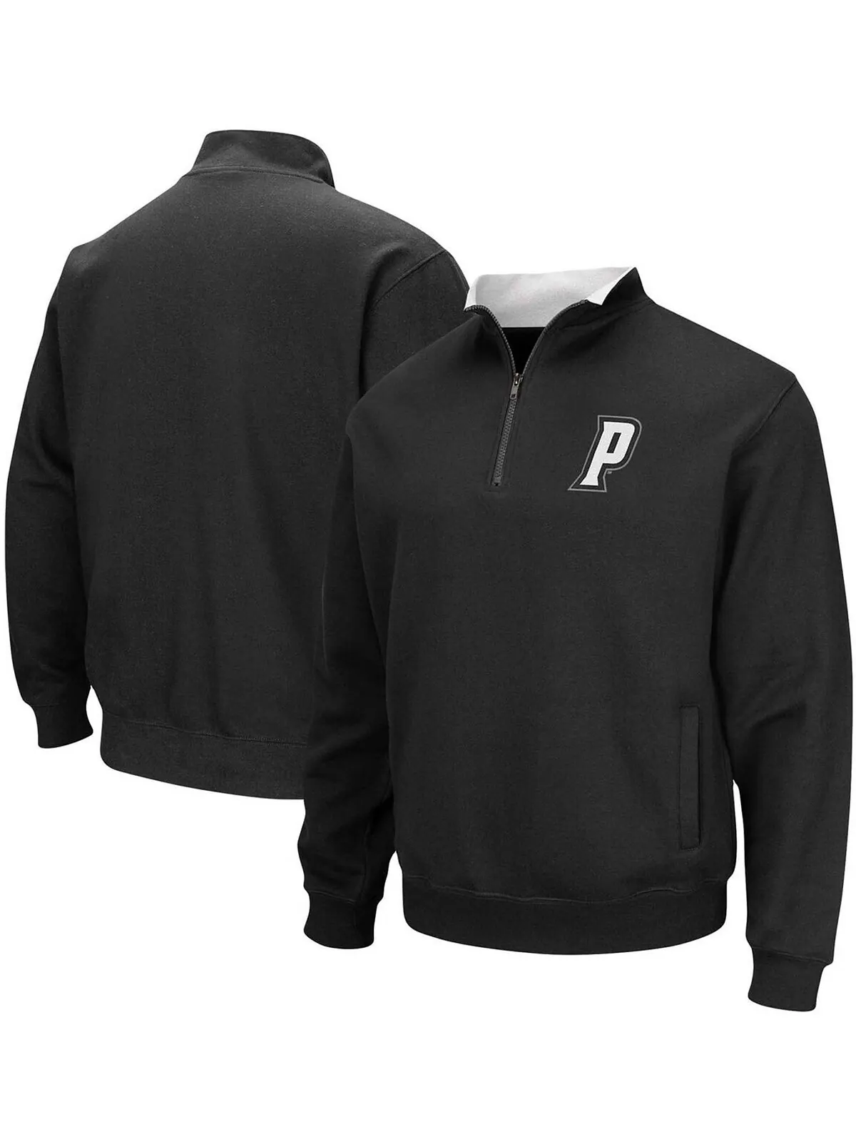 Мужская черная куртка providence friars tortugas logo с молнией на четверть Colosseum