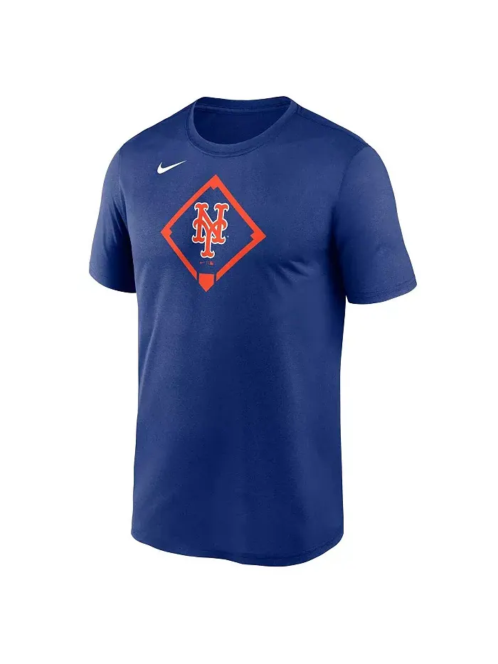 Мужская футболка Royal New York Mets Icon Legend Performance Nike — изображение 2 из 3