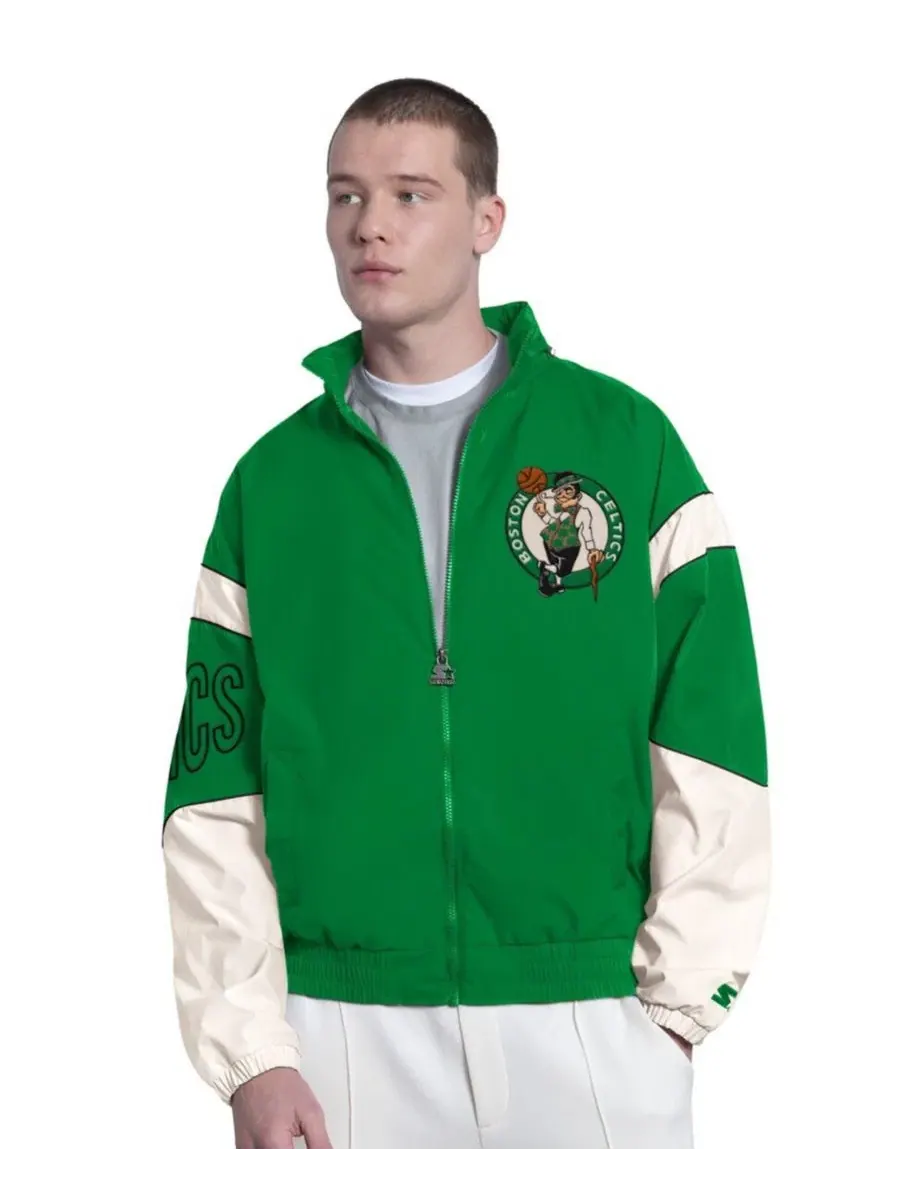 Куртка-худи с капюшоном Boston Celtics The Gust Starter