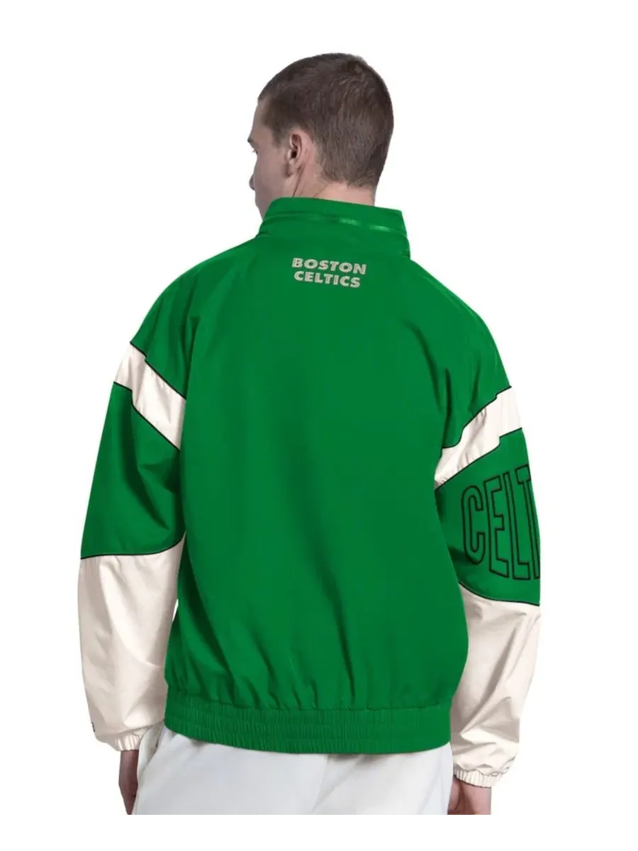 Куртка-худи с капюшоном Boston Celtics The Gust Starter — изображение 4 из 4, зеленый белый