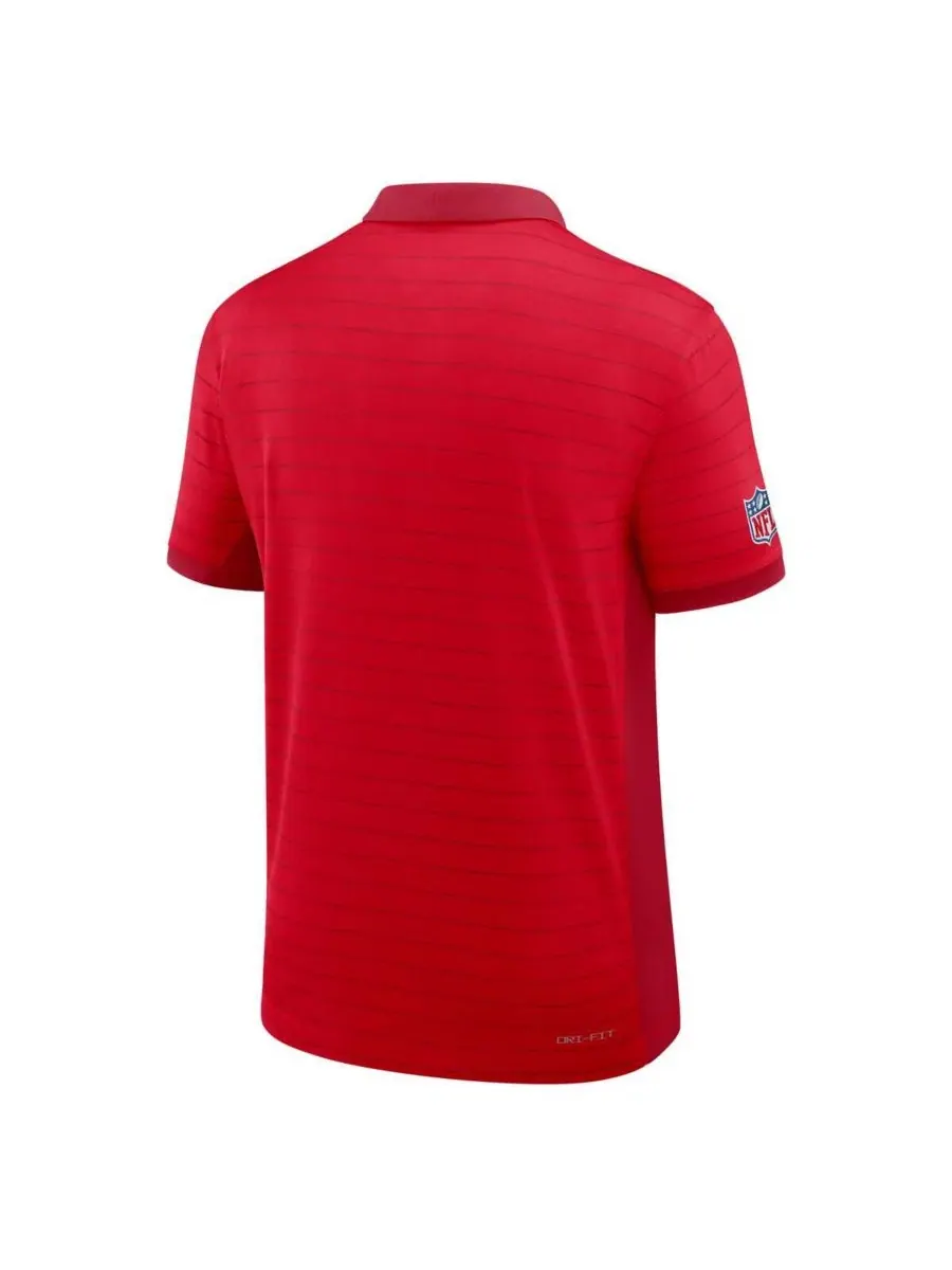 Мужское поло Nike Kansas City Chiefs Sideline Victory Stripe Performance — изображение 3 из 3, красный