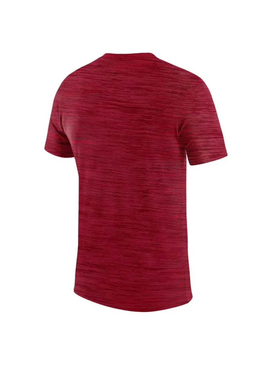 Футболка с принтом Velocity Dri-FIT Nike — изображение 2 из 3, красный