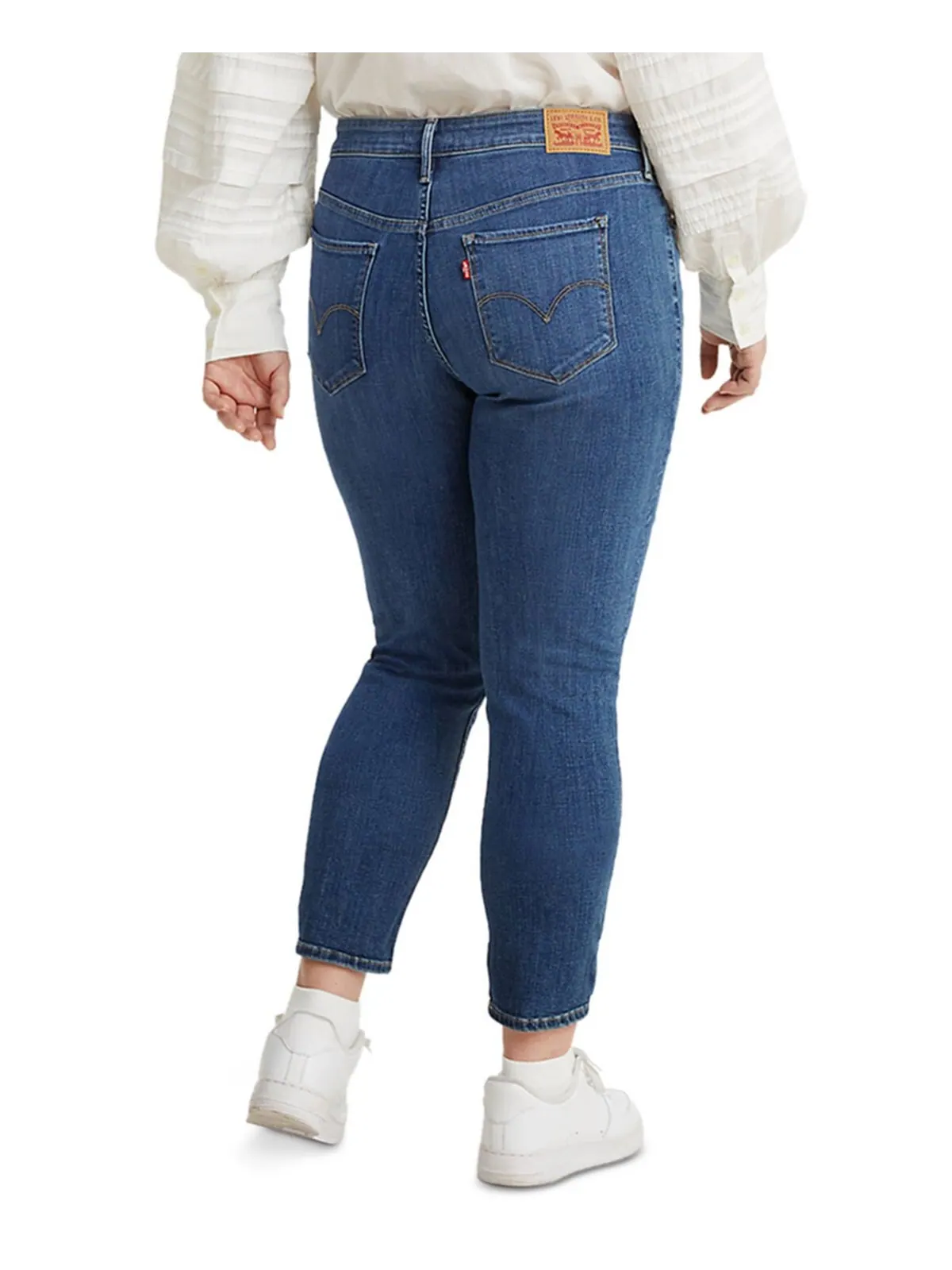 Модные моделирующие джинсы скинни размера 311 большого размера Levi's — изображение 2 из 4, синий