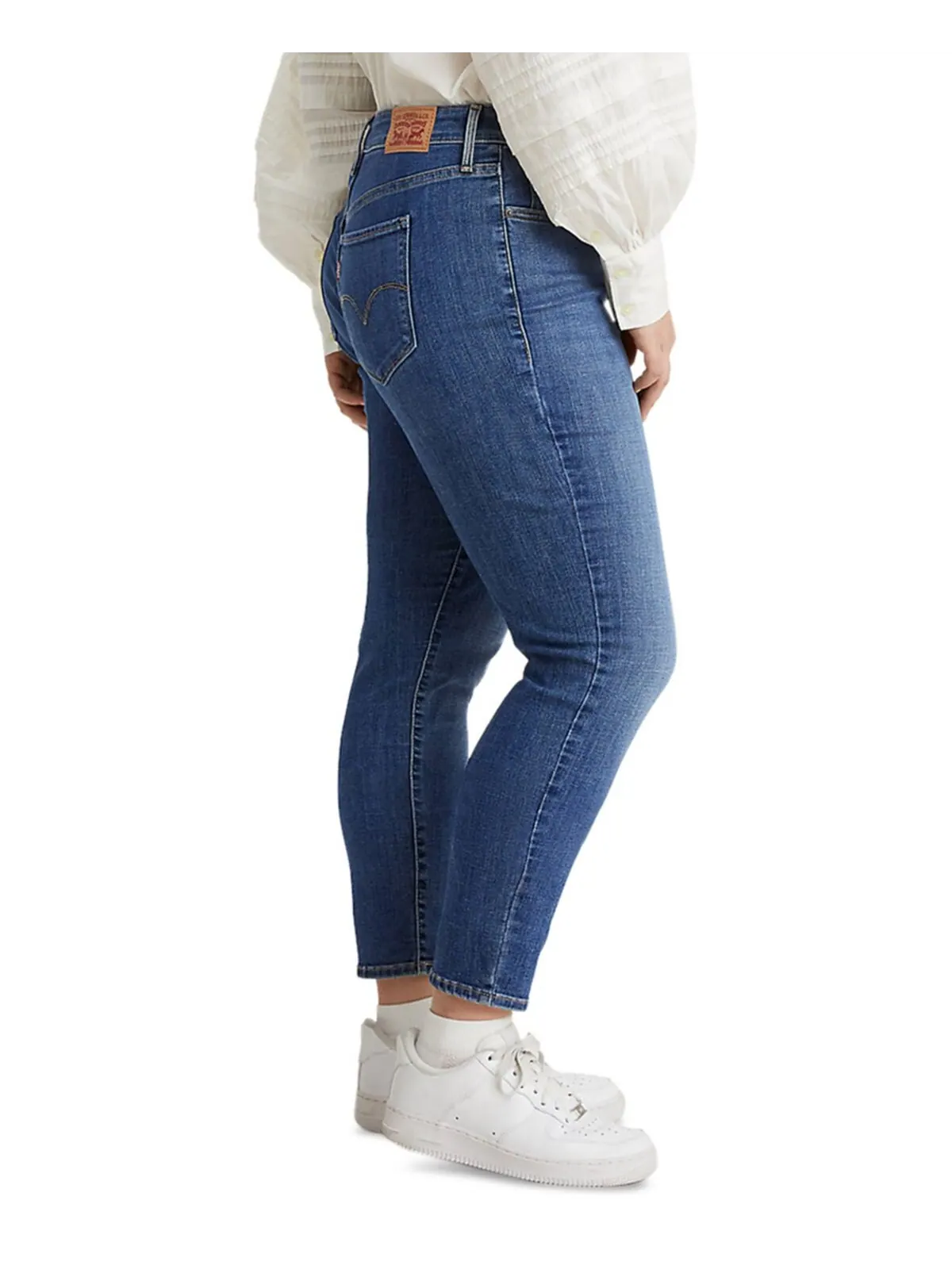 Модные моделирующие джинсы скинни размера 311 большого размера Levi's — изображение 3 из 4, синий