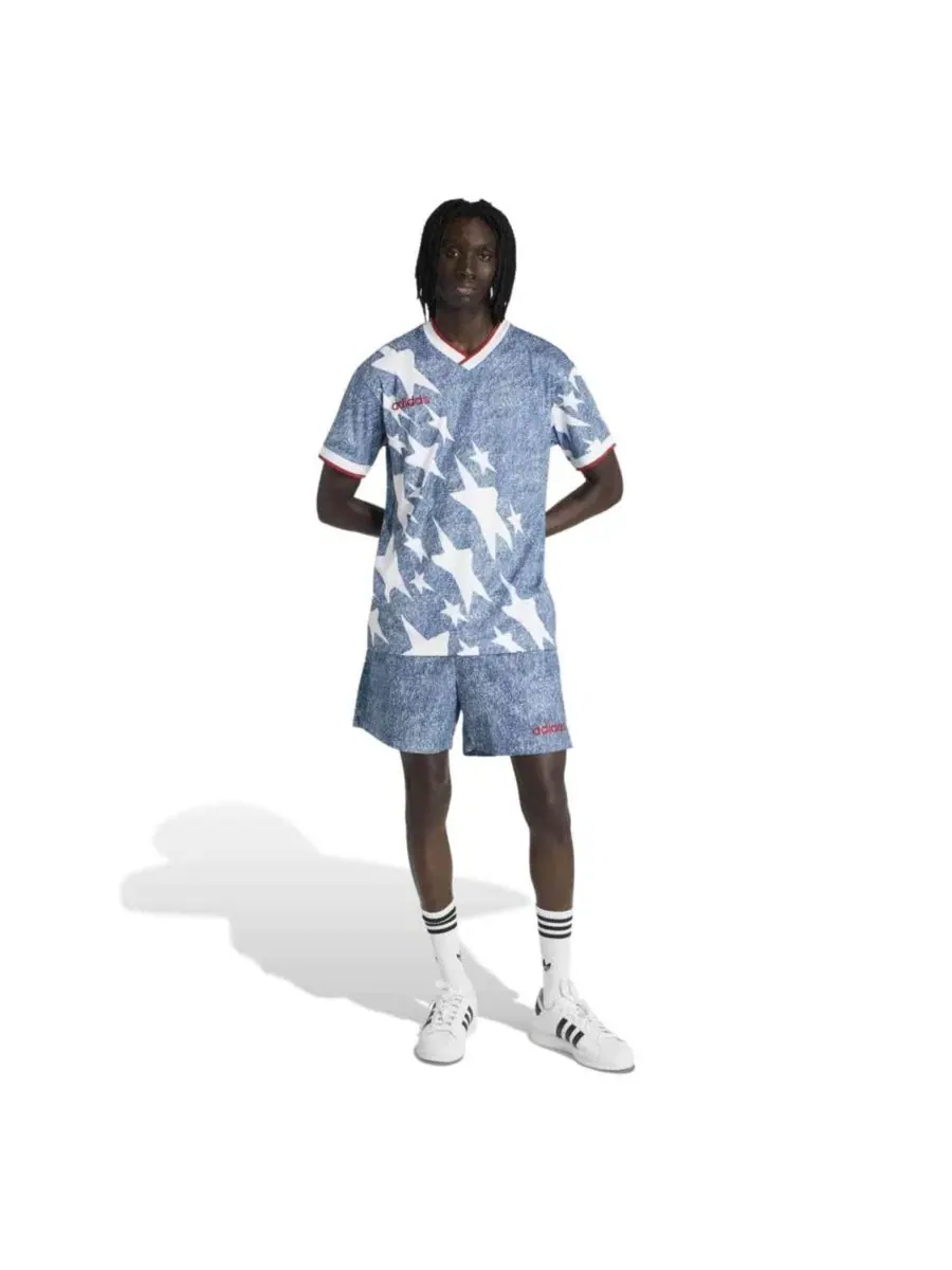 Футболка с коротким рукавом USA Soccer 1994 Denim Graphic adidas — изображение 3 из 7, белый