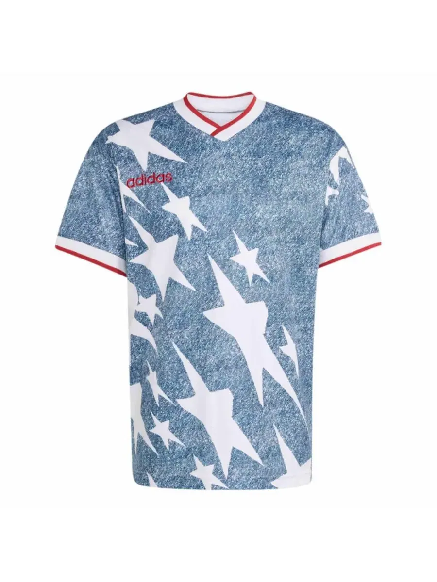 Футболка с коротким рукавом USA Soccer 1994 Denim Graphic adidas — изображение 4 из 7, белый