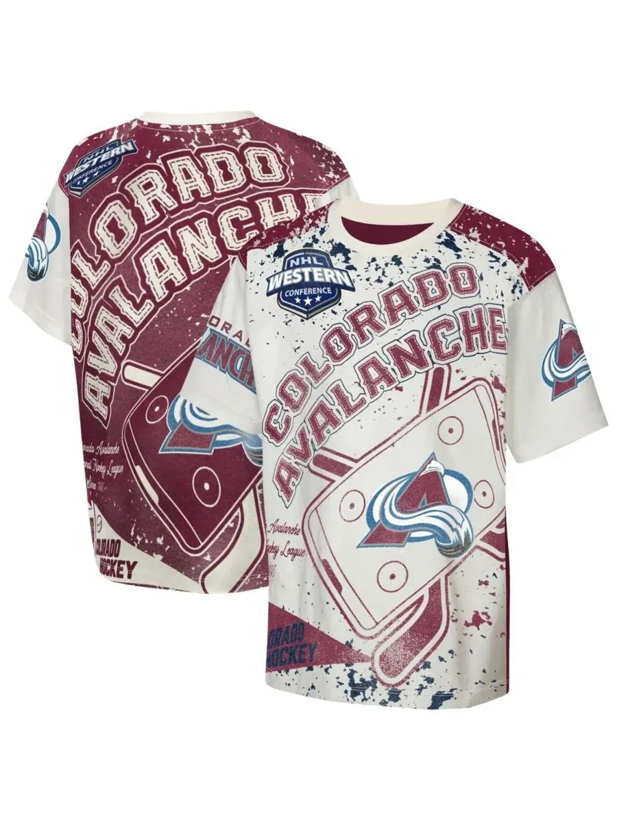 Футболка с принтом Colorado Avalanche Top Player Outerstuff