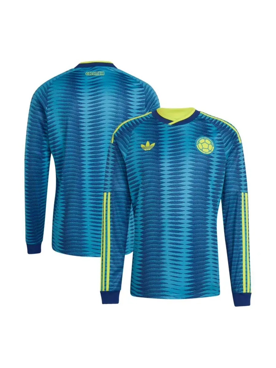 Футболка с длинным рукавом Colombia National Team FIFA X World Cup 2026 Away Replica adidas