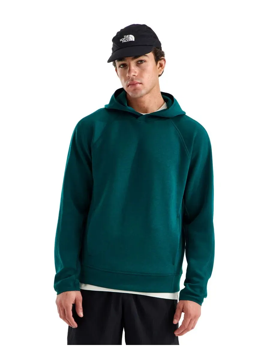 Худи мужское с капюшоном, флисовое, с рагланом The North Face, Pacific Teal