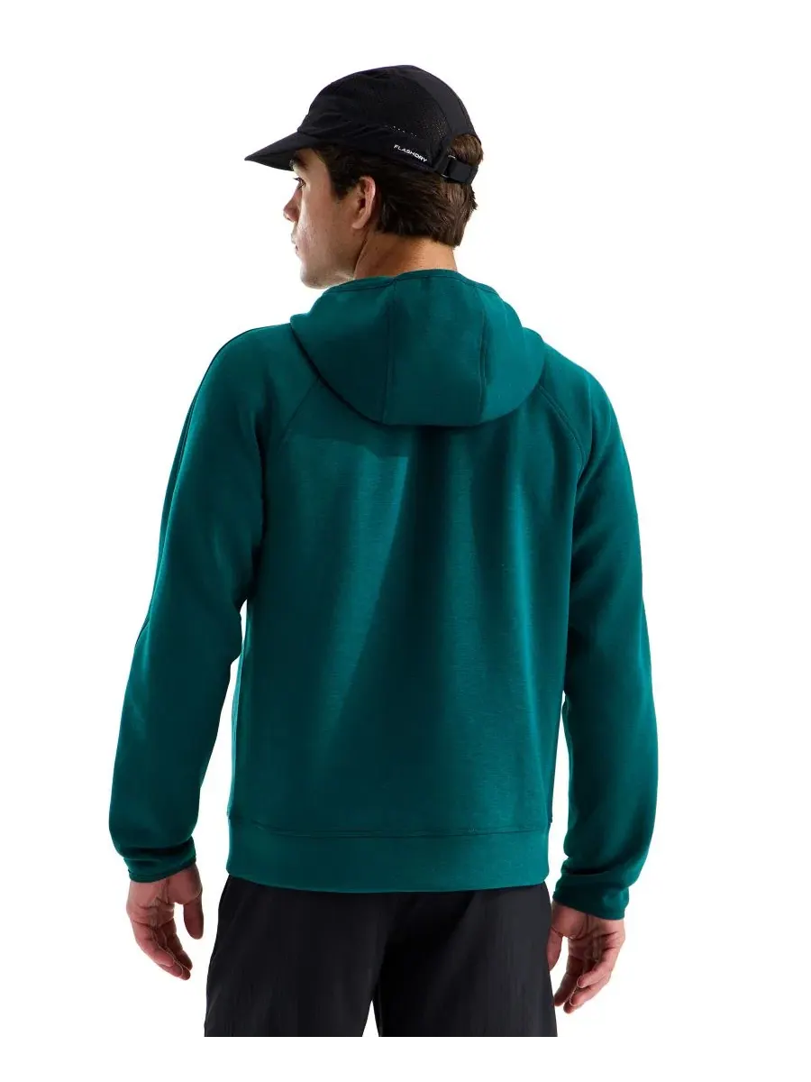 Худи мужское с капюшоном, флисовое, с рагланом The North Face, Pacific Teal — изображение 4 из 4