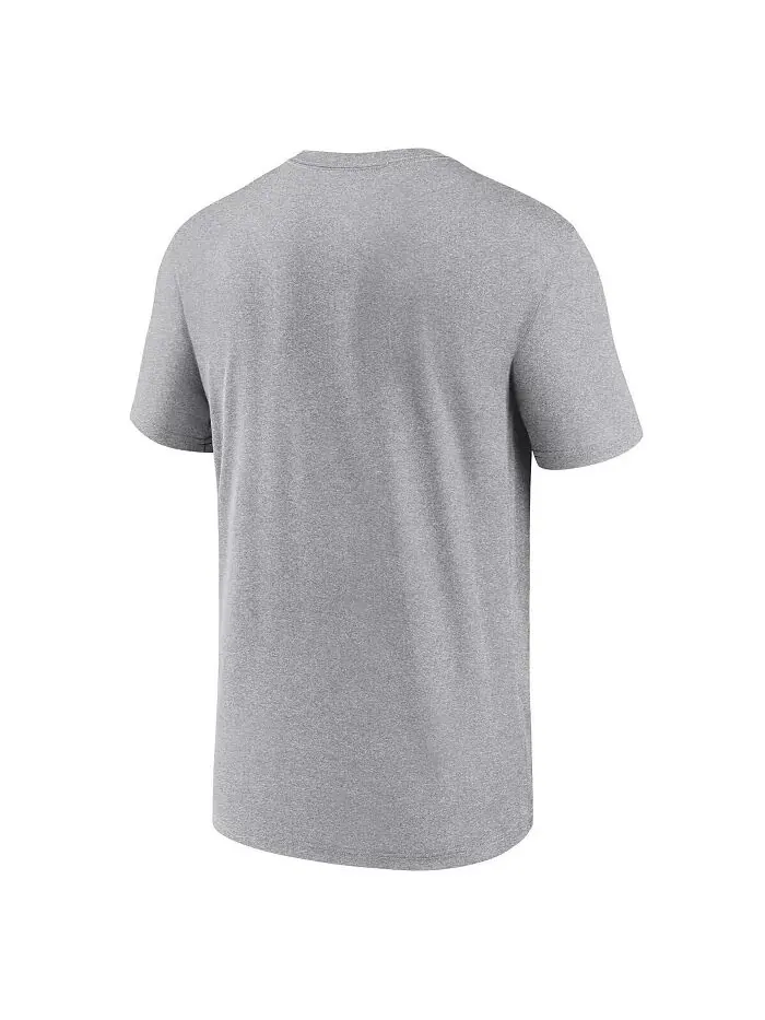 Футболка мужская Heather Gray North Carolina Tar Heels Primetime Legend Wordmark Jordan — изображение 3 из 3