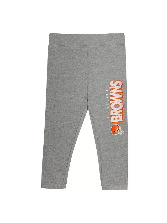 Комплект из двух предметов для малышей Cleveland Browns Club House: толстовка с длинным рукавом и — изображение 3 из 5