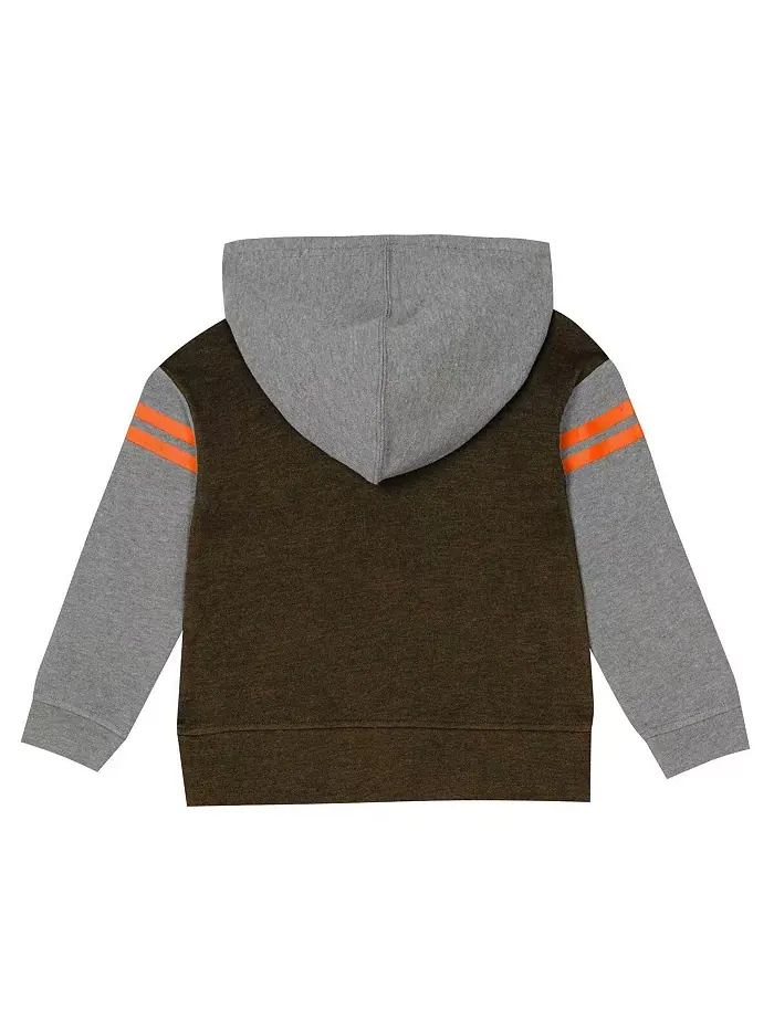Комплект из двух предметов для малышей Cleveland Browns Club House: толстовка с длинным рукавом и — изображение 4 из 5