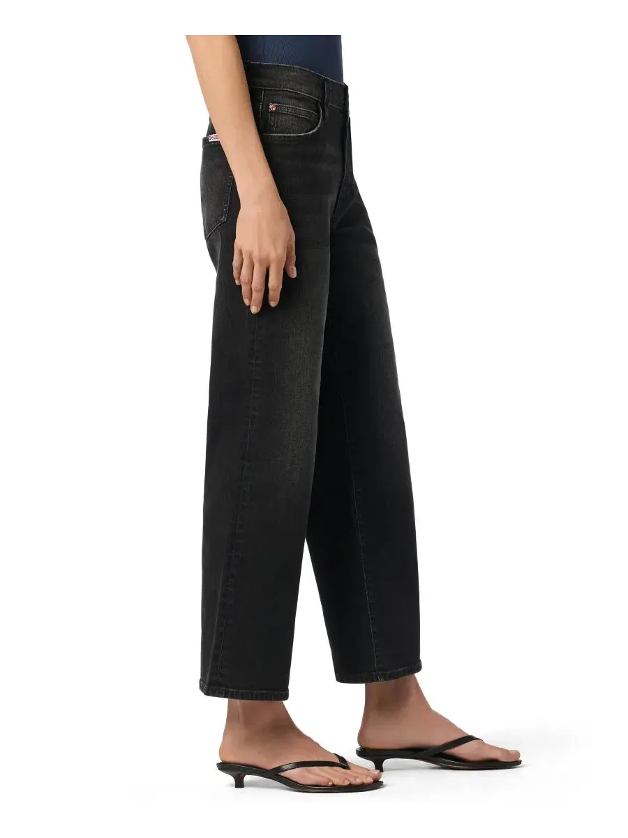 Джинсы с высокой посадкой и широкими штанинами, укороченные, Rosalie High-Rise Wide-Leg Cropped — изображение 2 из 3