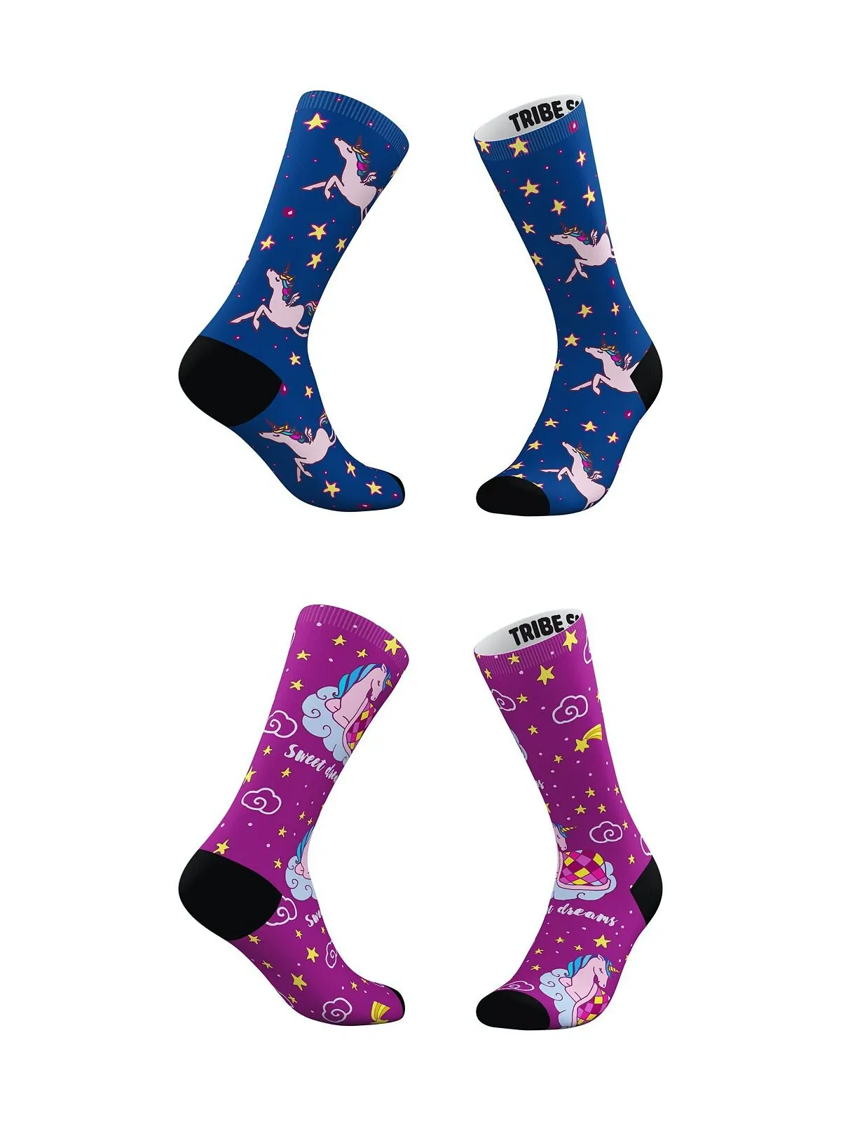 Мужские и женские носки Dreamy Unicorn, набор из 2 шт. Tribe Socks