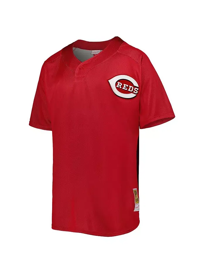 Мужская бейсбольная майка для тренировок Ken Griffey Jr. Red Cincinnati Reds из коллекции — изображение 3 из 3