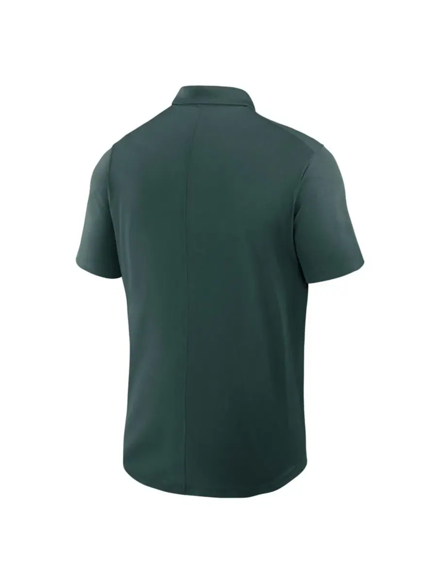 Поло Nike Dri-FIT Victory с логотипом Michigan State Spartans — изображение 3 из 3, зеленый