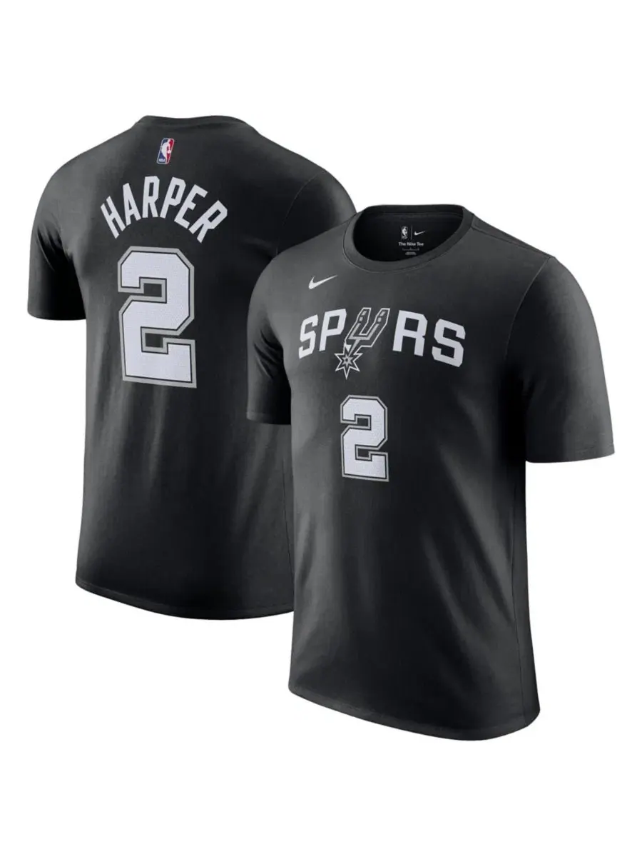 Футболка с принтом Dylan Harper San Antonio Spurs Nike