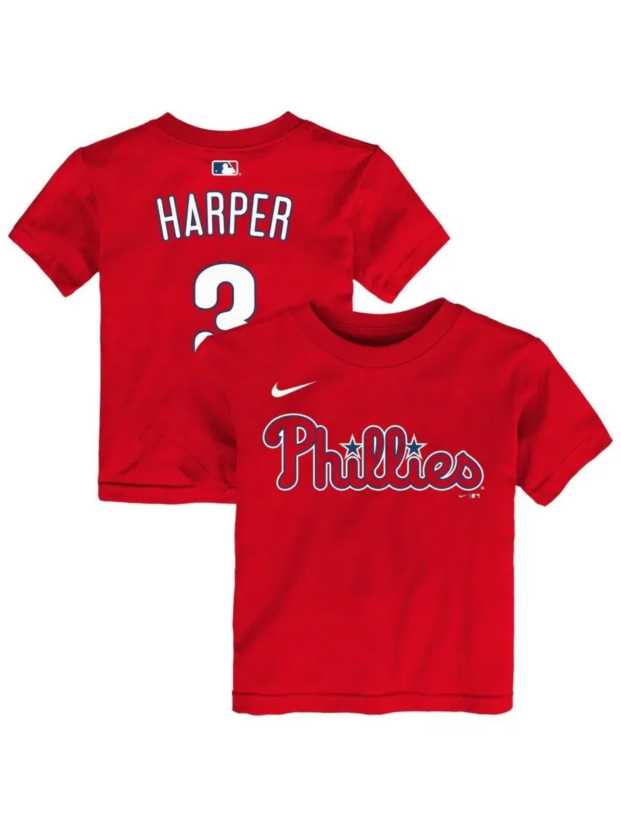 Футболка с принтом Bryce Harper Philadelphia Phillies Nike