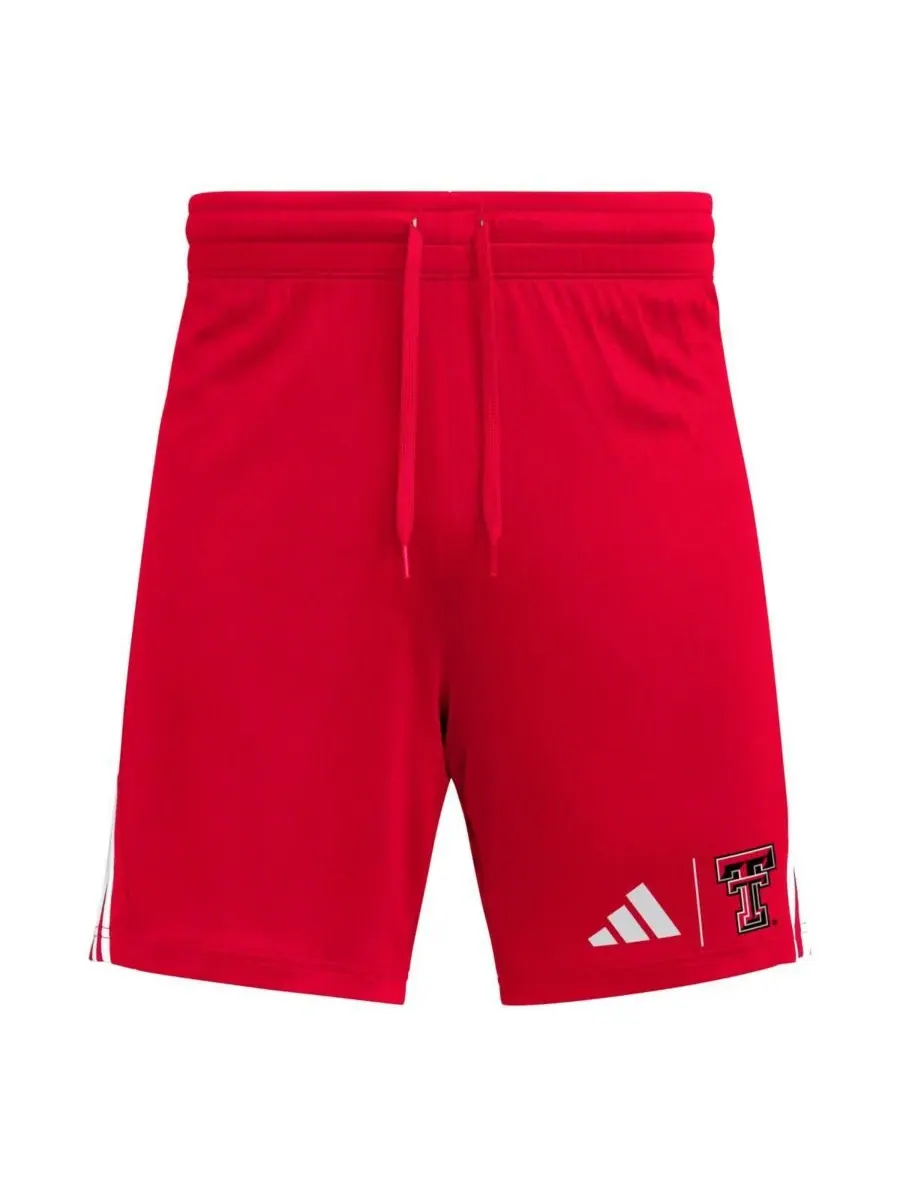 Adidas Мужские красные шорты Texas Tech Red Raiders AEROREADY 7 дюймов — изображение 3 из 3, красный