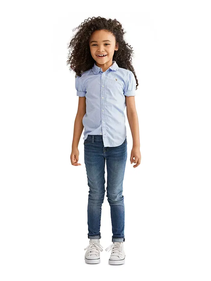 Джинсовые леггинсы для девочек Toddler и Little Girls Aubrie Polo Ralph Lauren