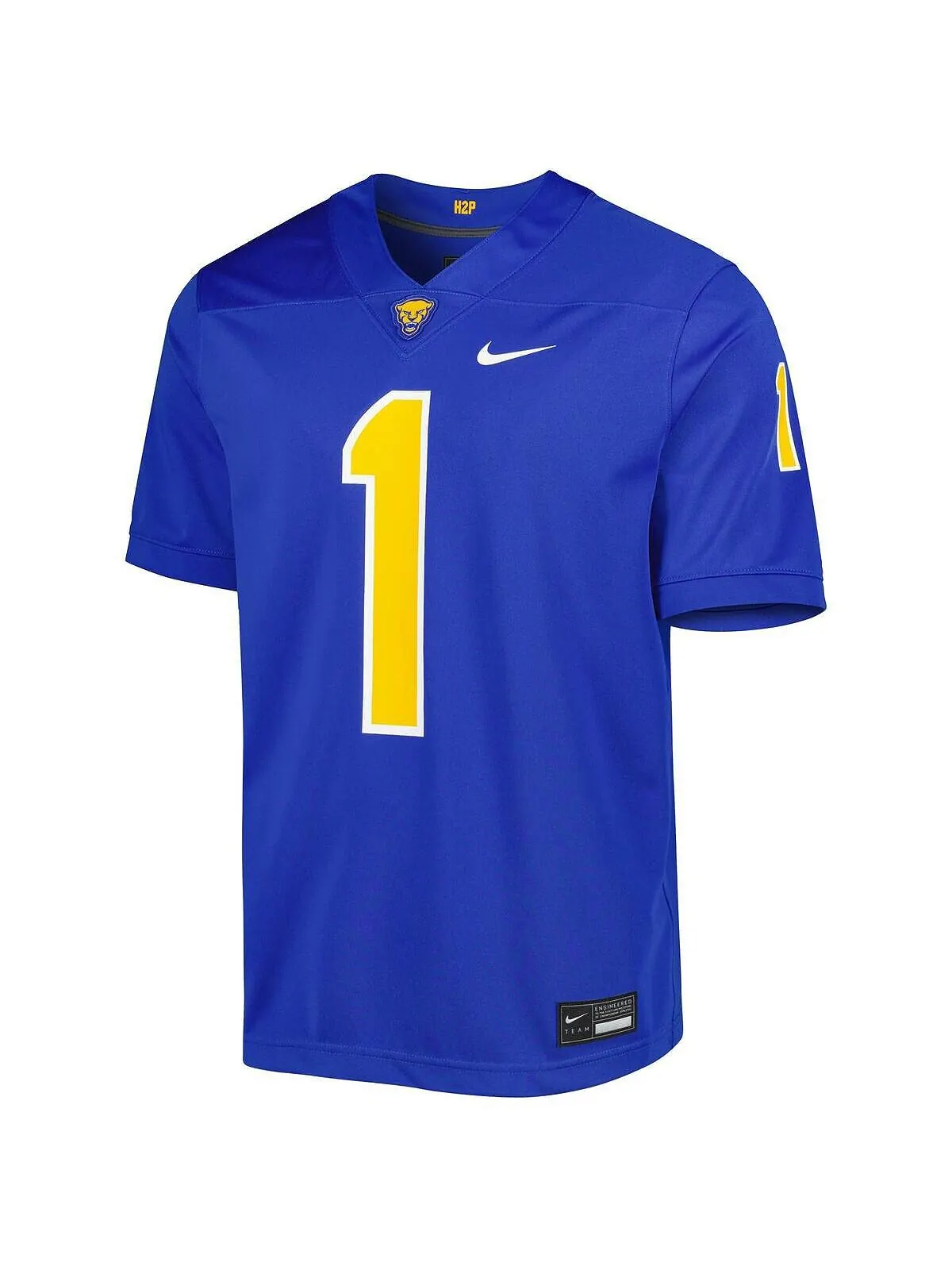 Мужское футбольное джерси #1 royal pitt panthers untouchable Nike — изображение 3 из 3, королевский