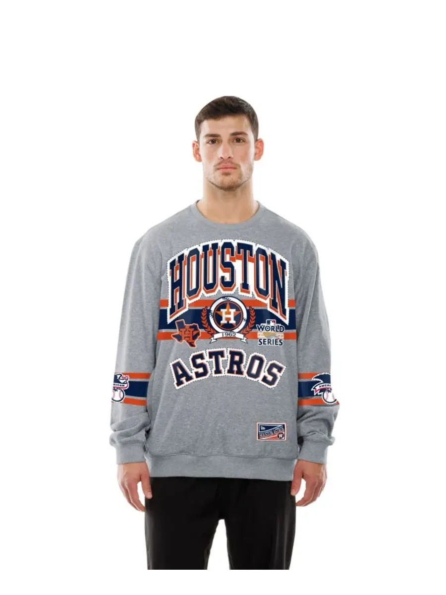 Свитшот с принтом Sport Classics Houston Astros New Era