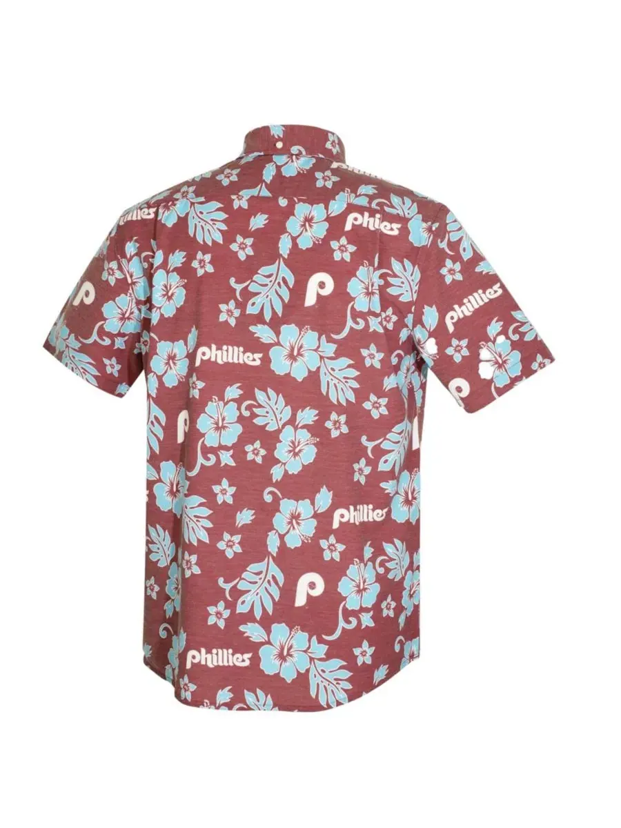 Мужская рубашка Reyn Spooner Cooperstown Kekai Performance Button-Down Tri-Blend Shirt — изображение 2 из 3, коричневый