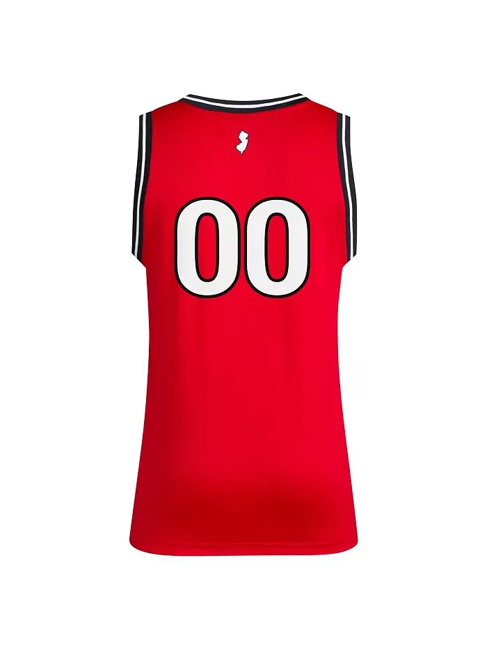 Мужская 00 Scarlet Rutgers Scarlet Knights реплика джерси Swingman adidas — изображение 2 из 3