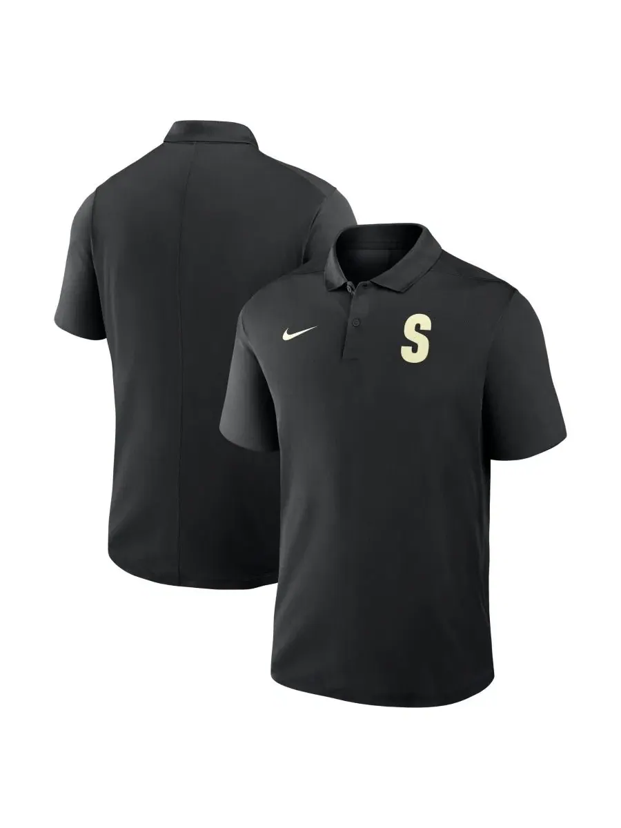 Поло Nike с вышитым логотипом команды Seattle Mariners