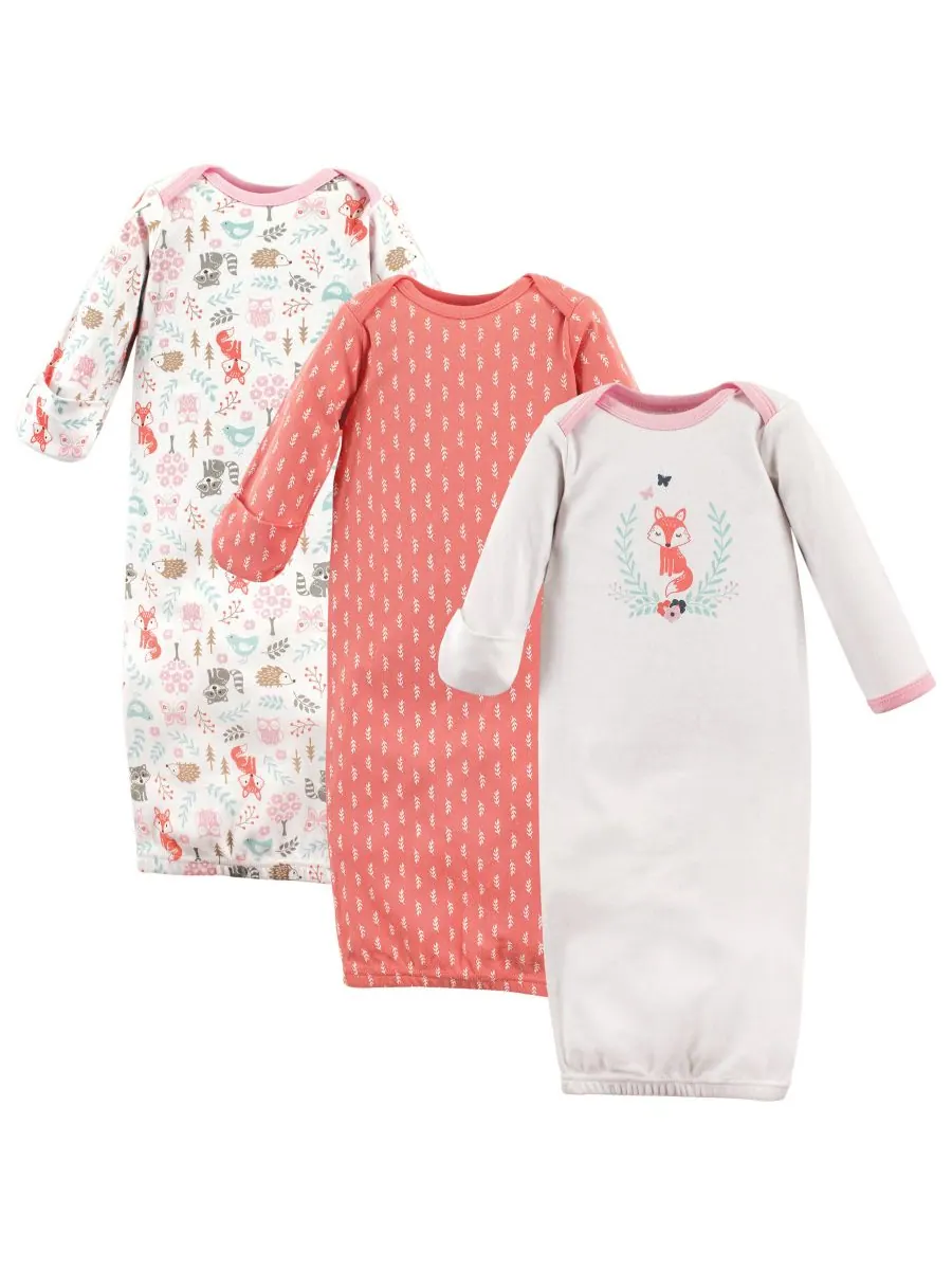 Сверхмягкие хлопковые халаты Hudson Baby, Woodland Fox