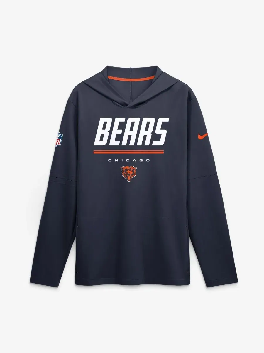 Худи с капюшоном с длинным рукавом, с технологией Dri-FIT, модель Sideline Nike