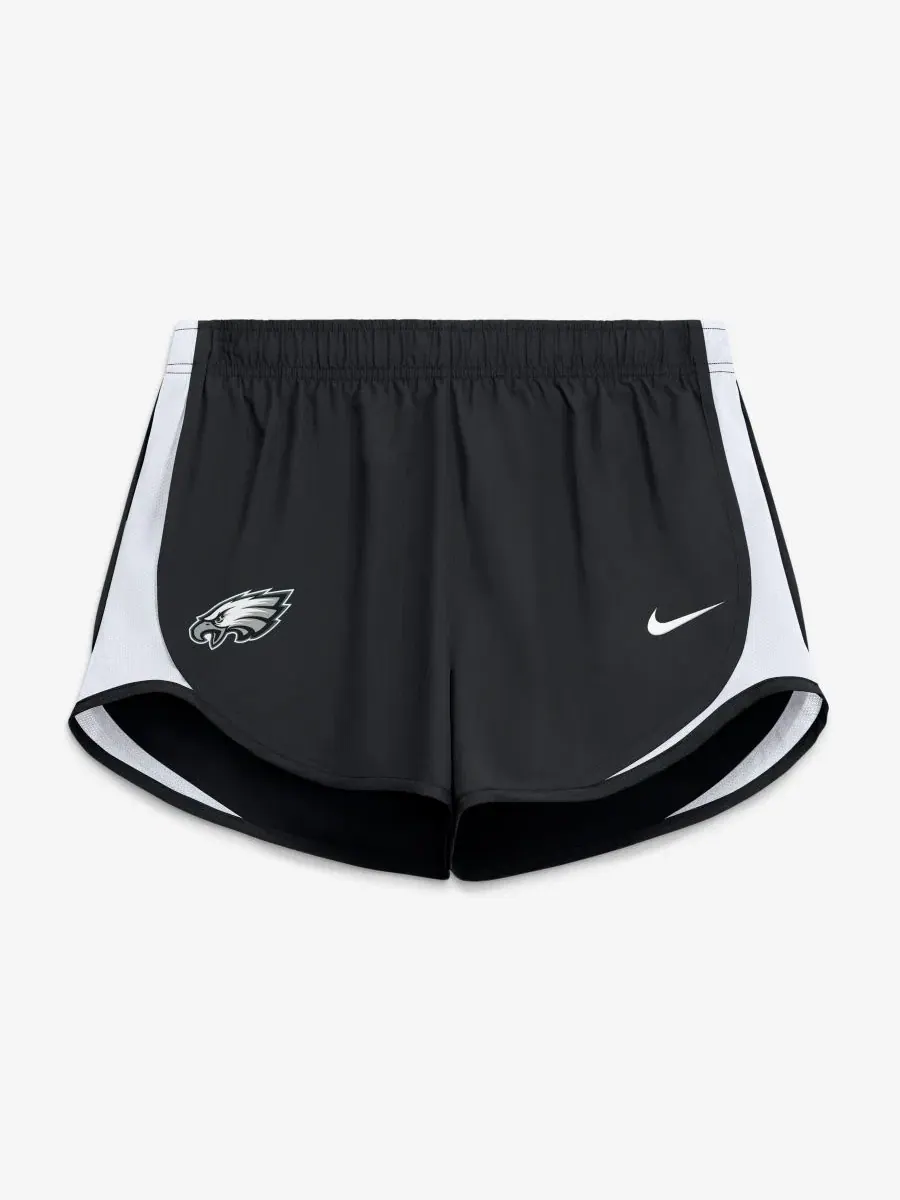 Шорты женские Nike Tempo Mid-Rise, 3.25" Inseam — изображение 2 из 4, черный белый